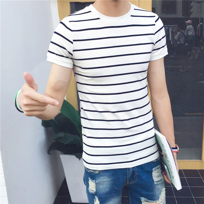 MEN'S T-SHIRT ROUND NECK - OLD MOEY