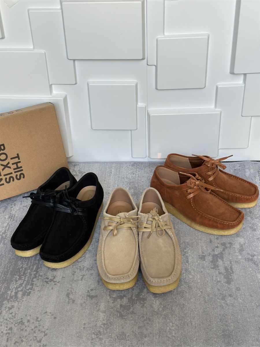 LEATHER SHOES WITH THICK SOLE CASUAL - OLD MOEY