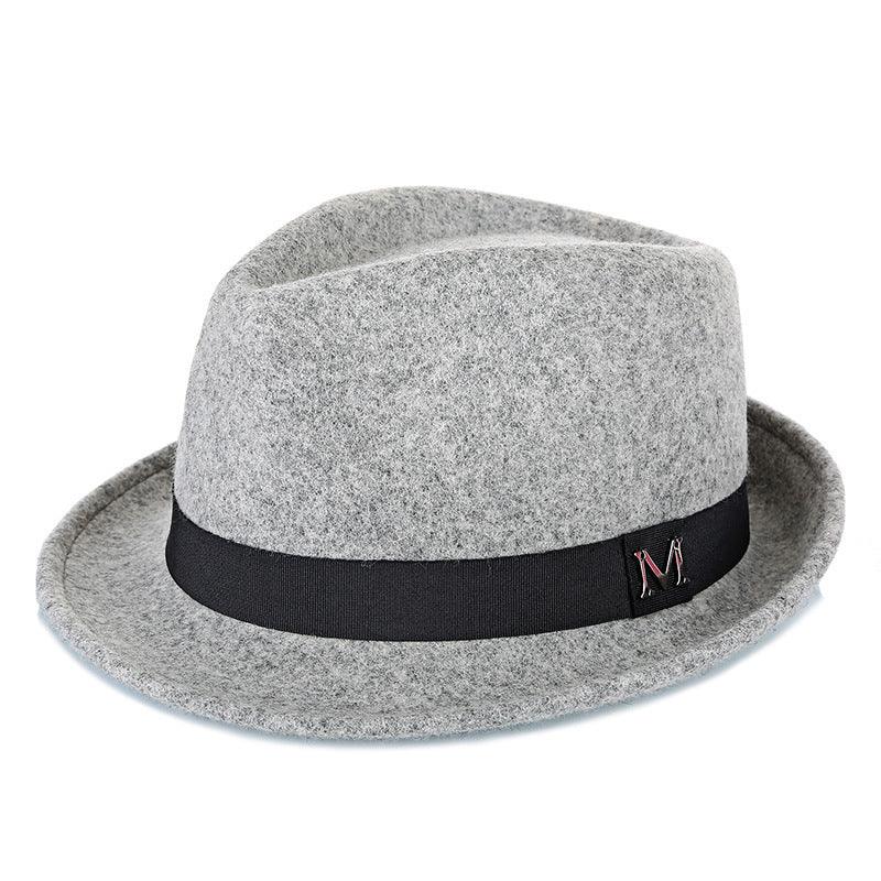 MEN'S RETRO HAT - BILLYCOCK STYLE - WOOL FELT - OLD MOEY