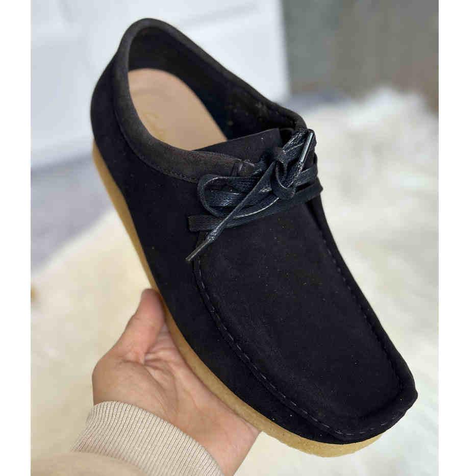 LEATHER SHOES WITH THICK SOLE CASUAL - OLD MOEY