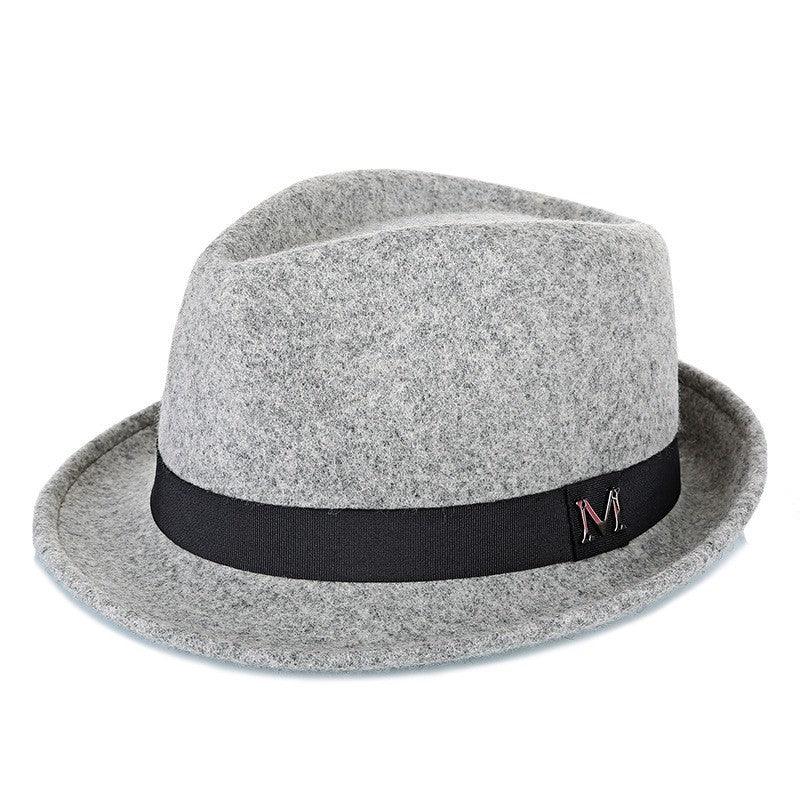MEN'S RETRO HAT - BILLYCOCK STYLE - WOOL FELT - OLD MOEY