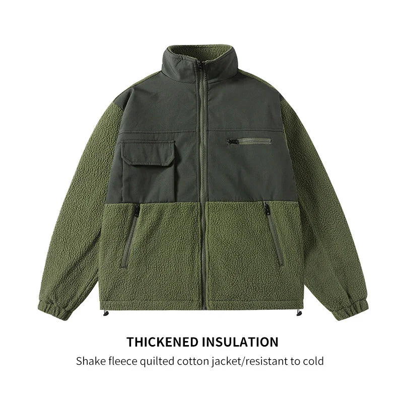 MEN'S WOOL COAT - DOUBLE LAPEL STYLE - OLD MOEY