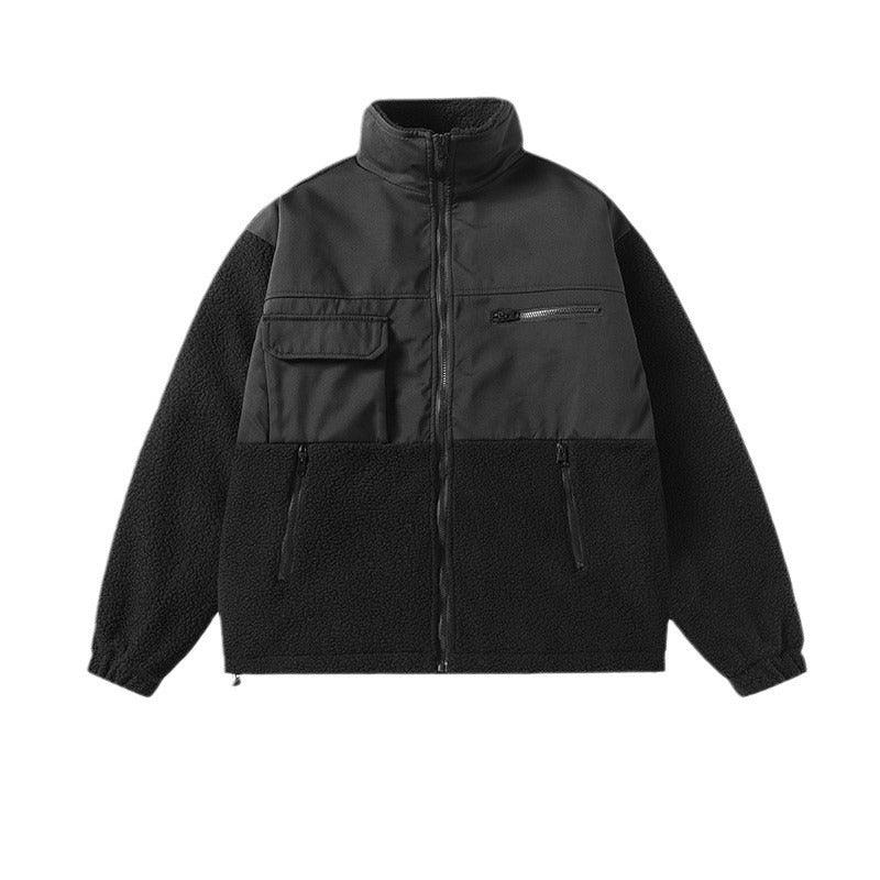 MEN'S WOOL COAT - DOUBLE LAPEL STYLE - OLD MOEY