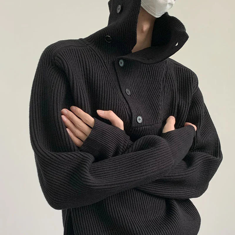 SWEATER ROUND NECK RELAXED STYLE - OLD MOEY