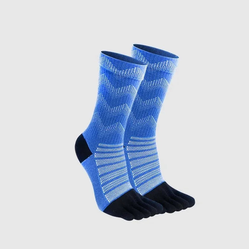 MEN'S WOOL SOCKS - QUICK DRY - FIVE TOE - OLD MOEY