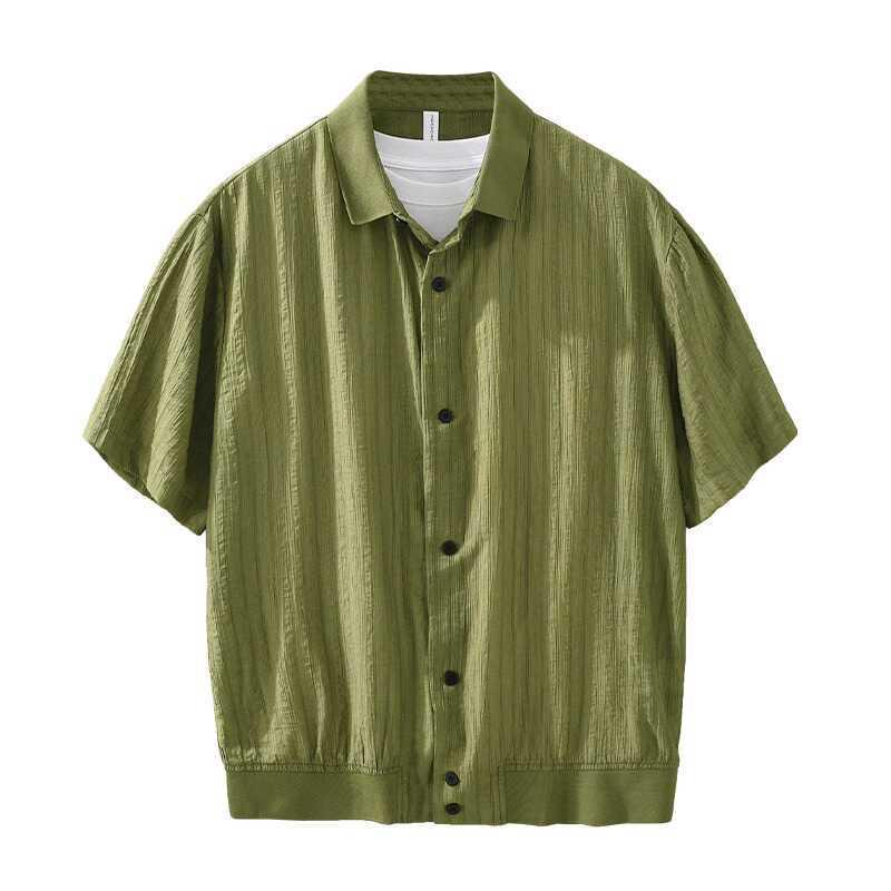 MEN'S MODERN SHORT SLEEVE CASUAL SHIRT - OLD MOEY