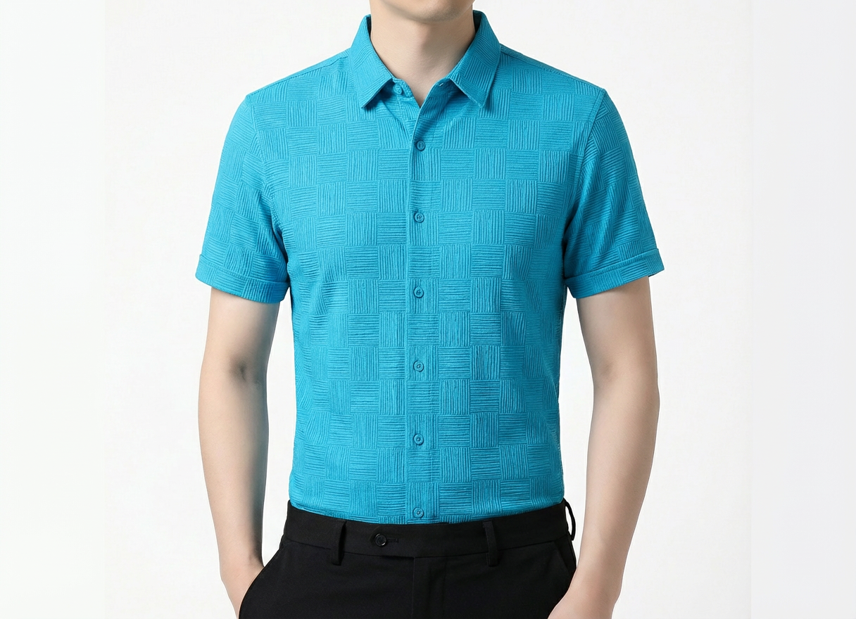 MENFIELD MAN SLIM FIT LAPEL SHIRT MODERN