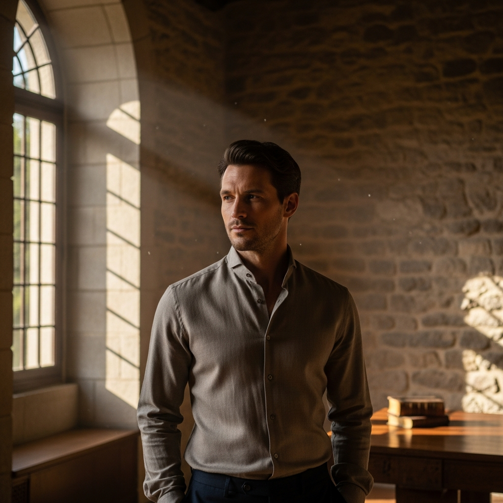 RIVIERA SHORT-SLEEVE LINEN SHIRT