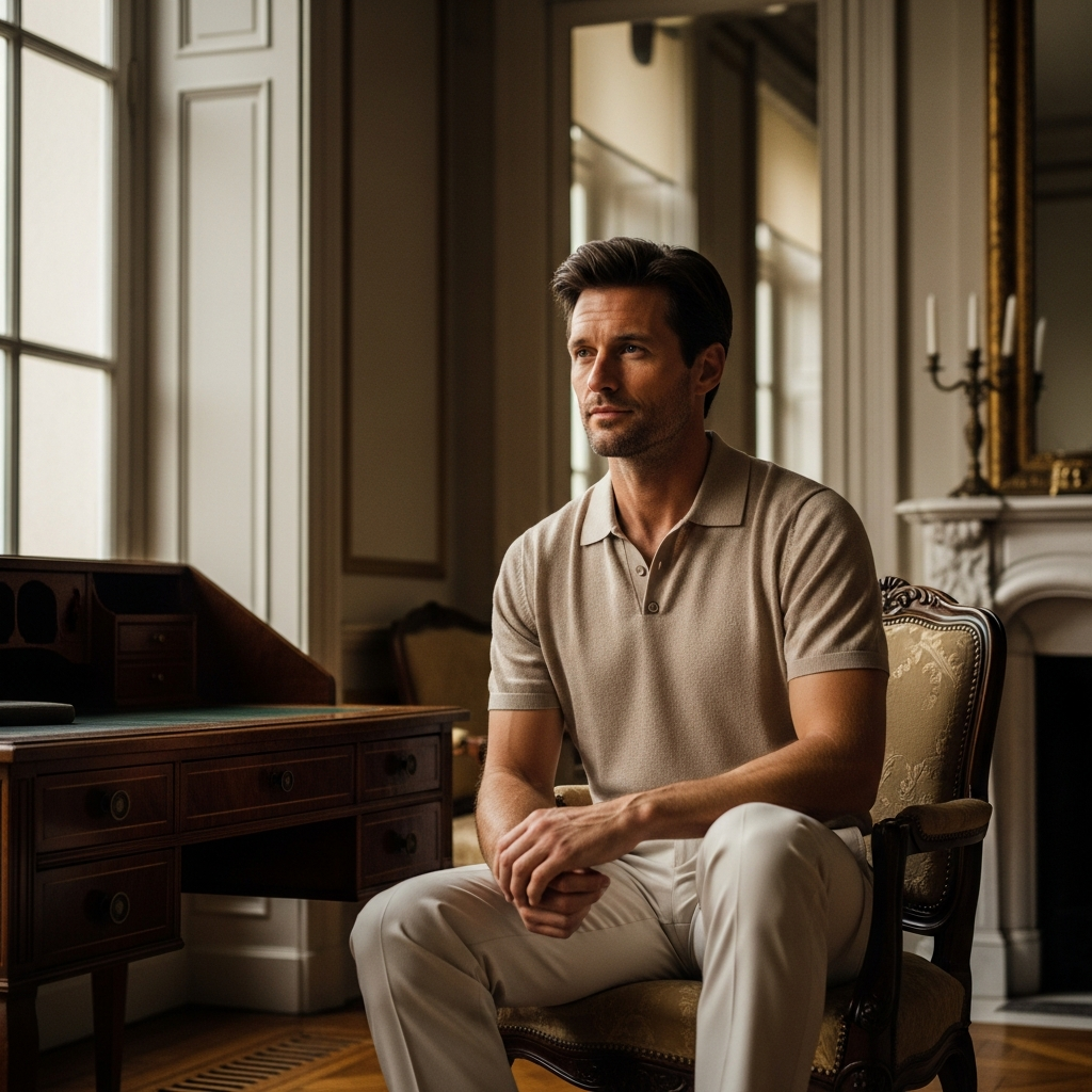 ASHFORD KNIT POLO FIT