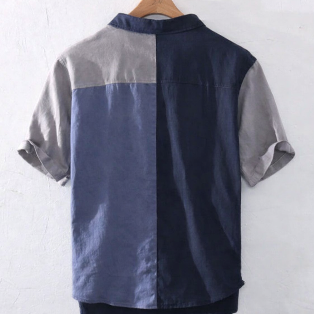 COLORBLOCK CASUAL POLO MOEY