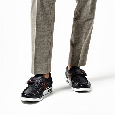 HARROW LIGHTWEIGHT LEATHER SNEAKERS