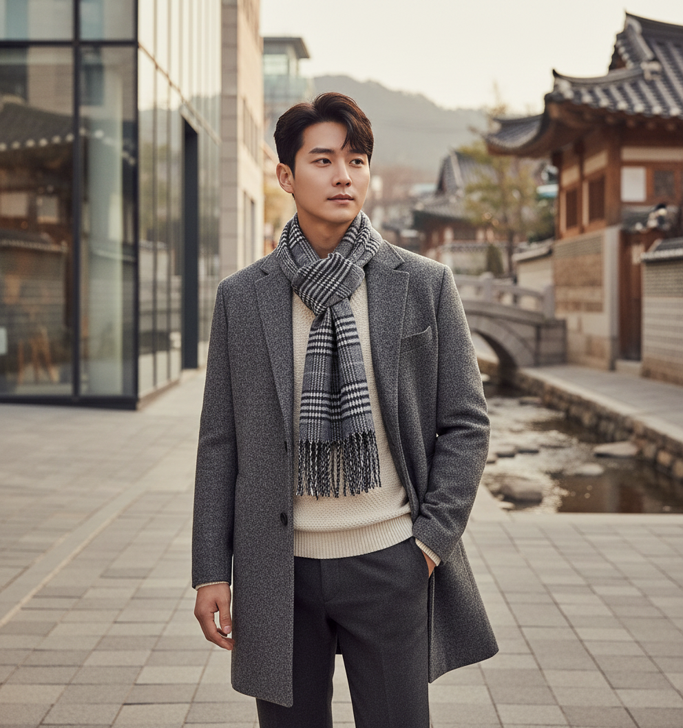 REFINED KOREAN STYLE SCARF