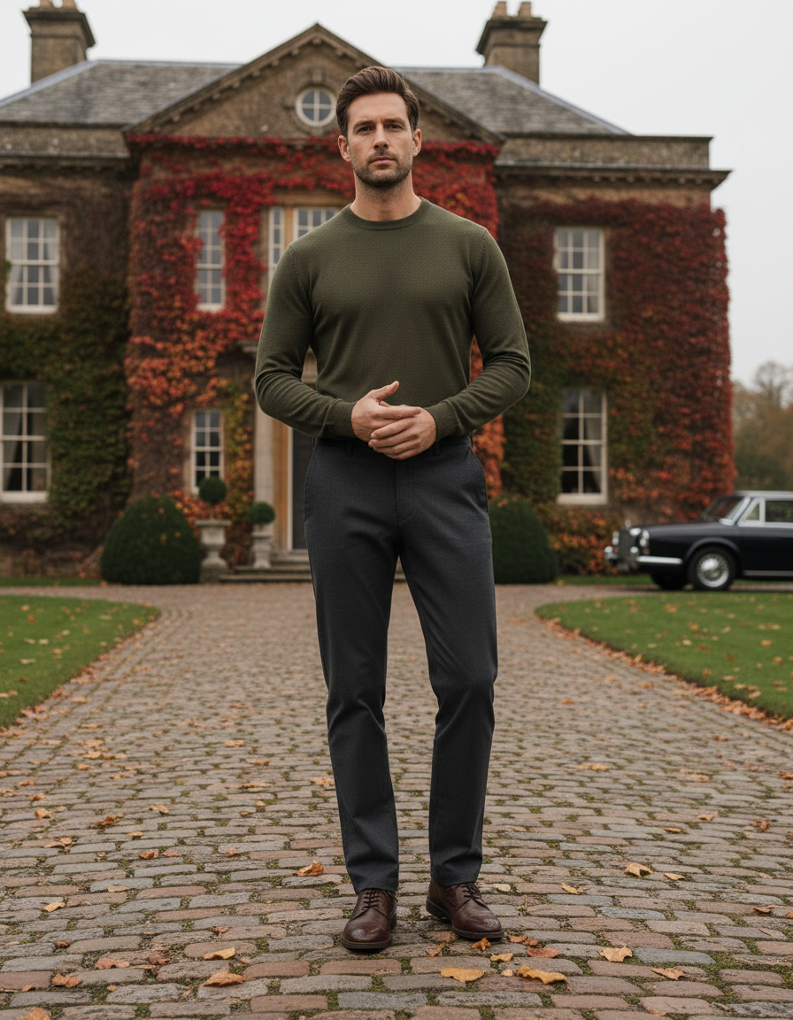 TROUSERS FALL HEAVY COTTON STYLE