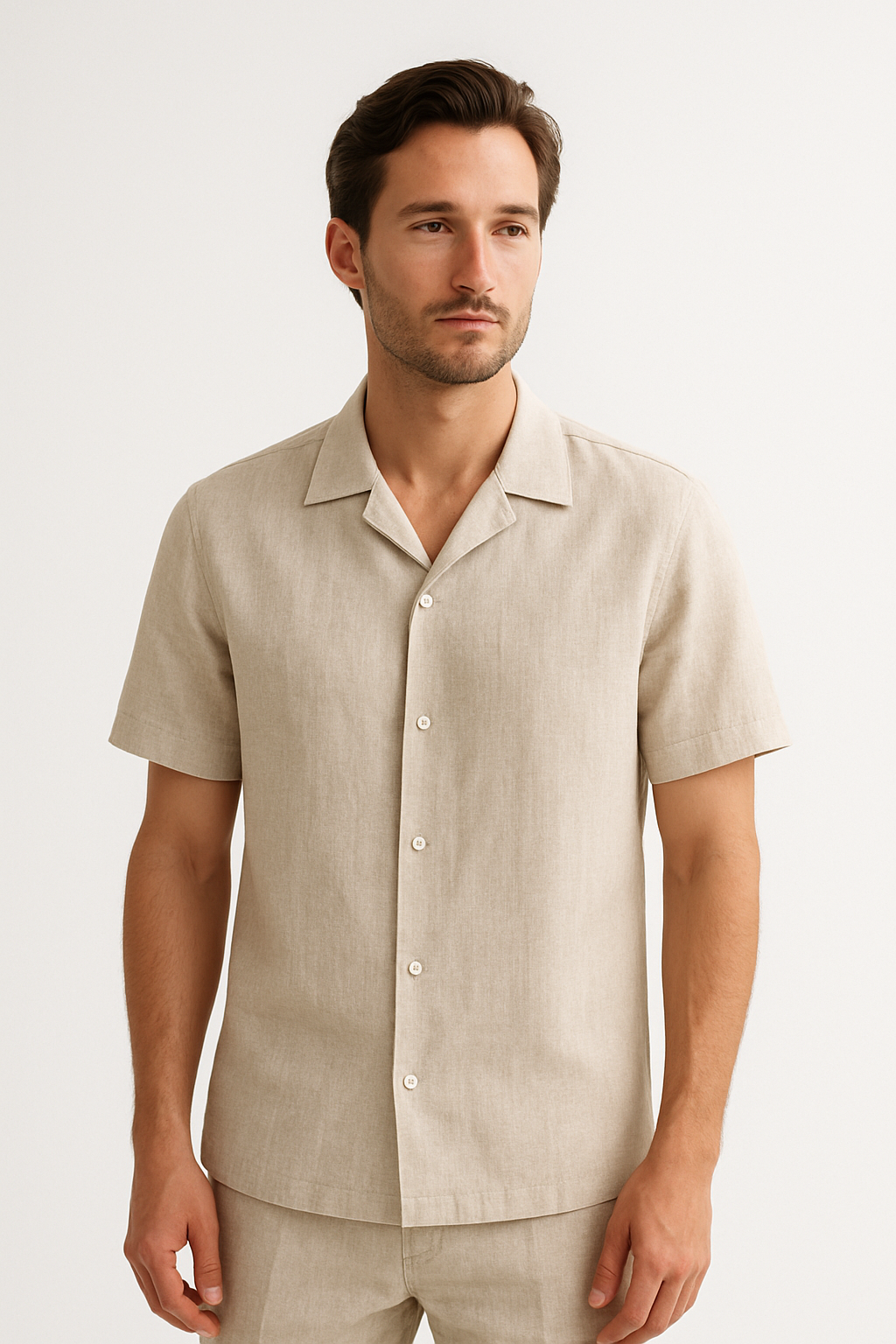 MONTCLAIR HIGH-COLLAR SHIRT