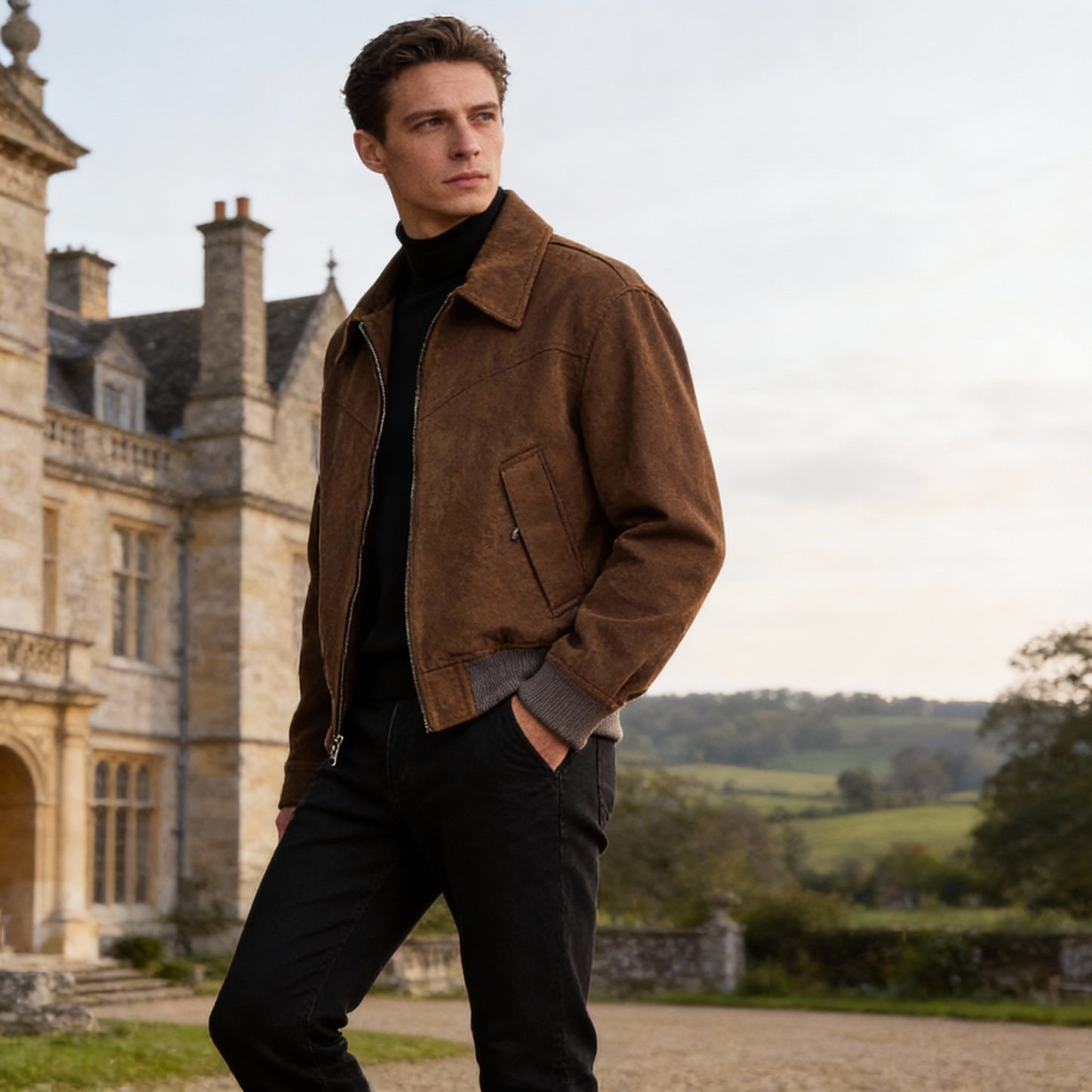 Jaqueta curta de voo Whitington