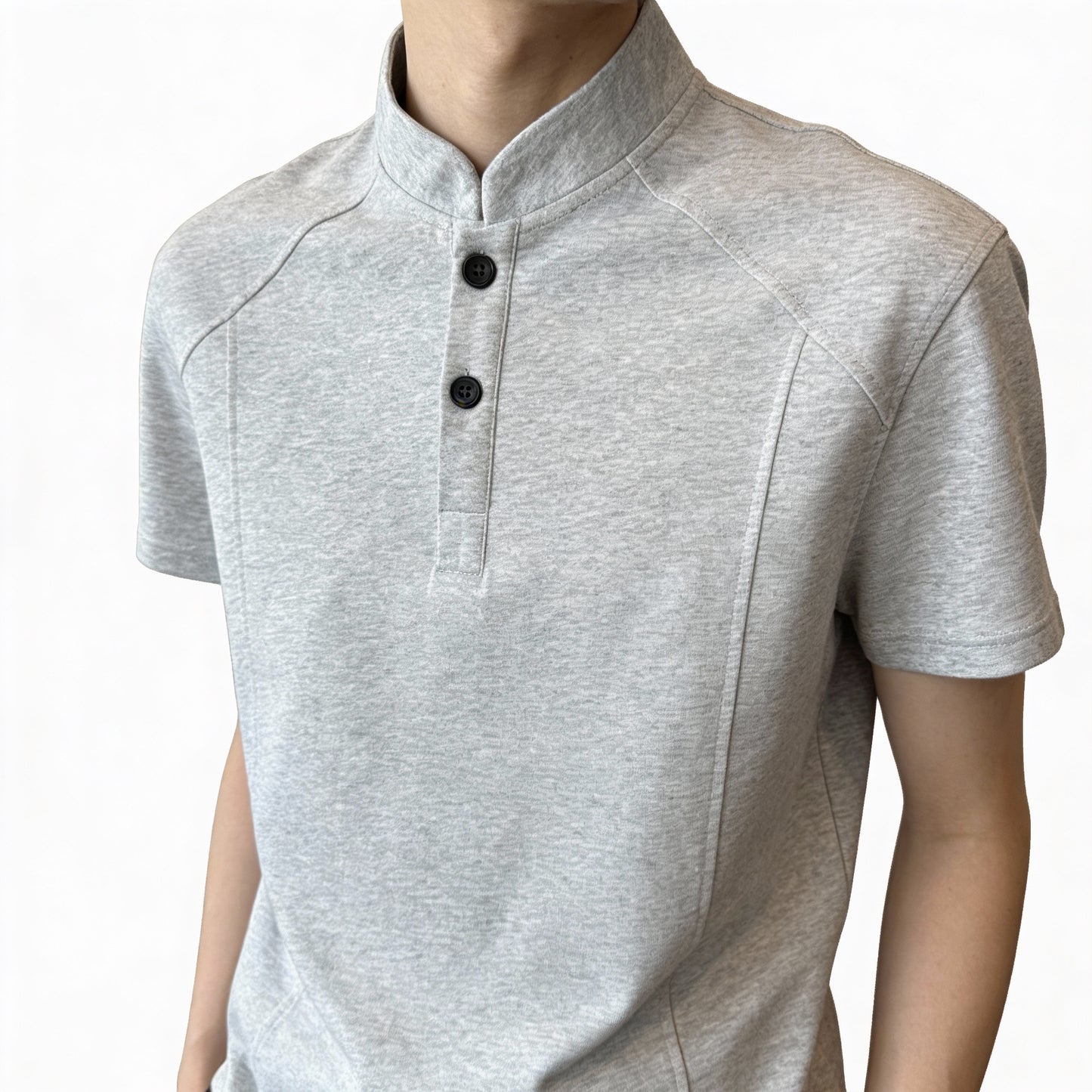LANGFORD PANELLED SHORT-SLEEVE SHIRT