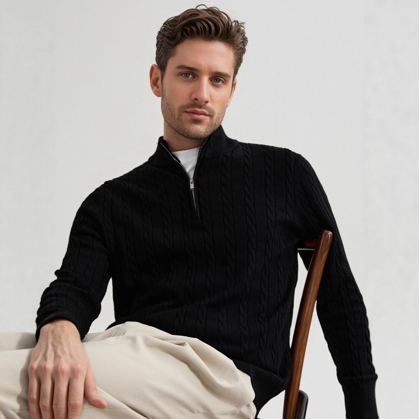 MEN'S AMERICAN STYLE AND OLD MONEY SWEATER