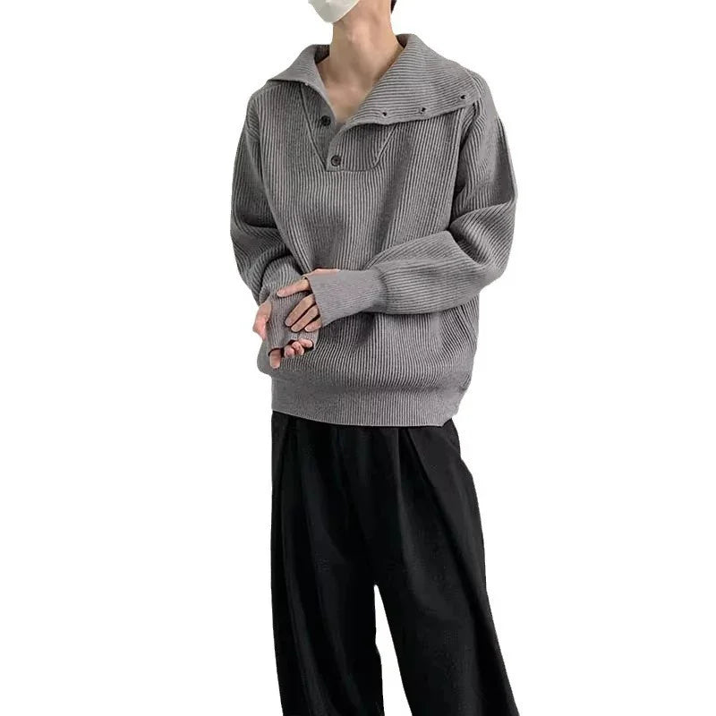 SWEATER ROUND NECK RELAXED STYLE - OLD MOEY