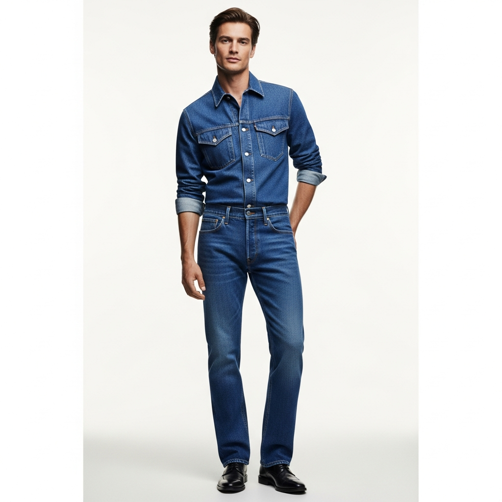 BELMONT STRAIGHT DENIM JEANS