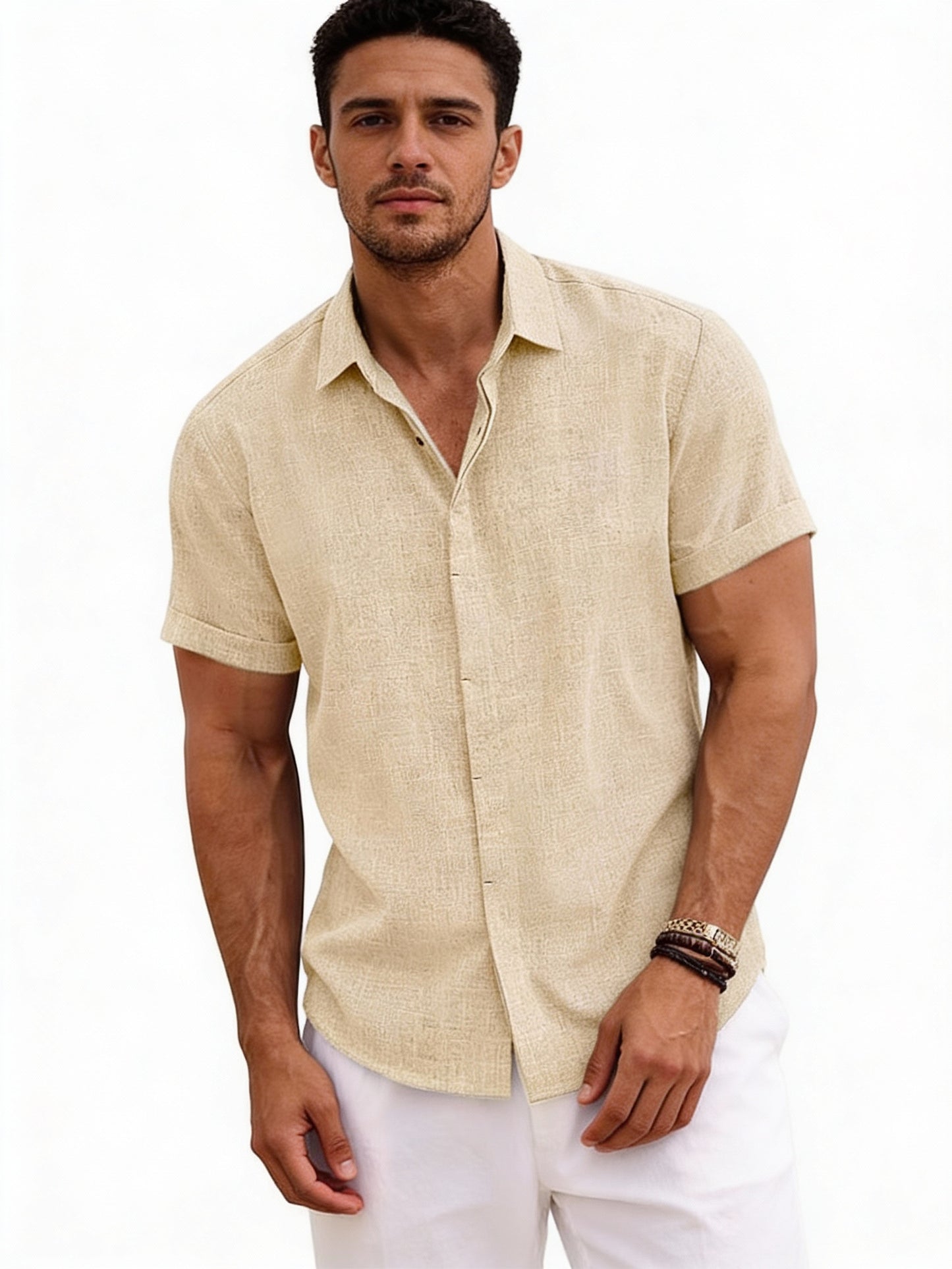 ALNWICK LINEN T-SHIRT MOEY
